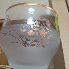 お茶グラス5個セット(未使用)の画像