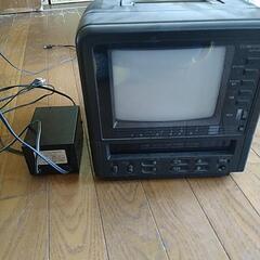 ジャンク　８型テレビデオの画像