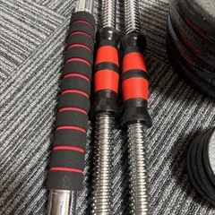 ダンベル　バーベル　ベンチプレスの画像