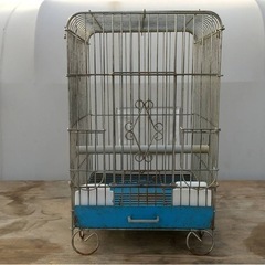 【GO-434】鳥籠 鳥カゴ オウム インコ 昭和レトロ アンテ...