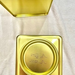 柿の種の缶　空缶3個の画像