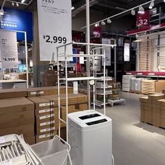 【完売☆ありがとうございました！】IKEAランドリーラック☆現行商品☆引き取り希望の画像