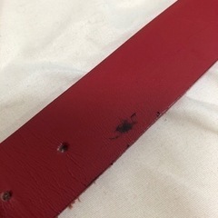 赤いベルト(レディース)の画像