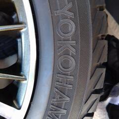 値下げしました！22年製造のスタッドレスタイヤ155/65R14とブリジストンのアルミホィールDIANELLA14インチ4本セットです。の画像