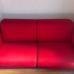 2/16まで　ソファ　ソファー　4人掛け　分解可能　ベッド　0円の画像