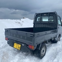 スバル　サンバー　AT 4WD スーパーチャージャー　車検　令和7年11月　石狩発　エアコン　パワステの画像