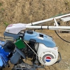 イセキ　S6D KMS6D パンジーエンジンFE170D 2輪  耕運機　6.2馬力　ハンドル回転可能 ロータリー正転逆転付きの画像