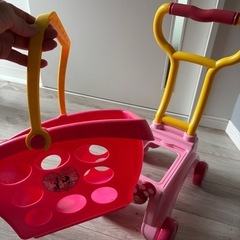ミニーちゃん　お買い物　カート　おままごとにの画像
