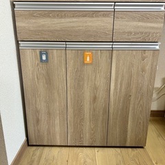 【取引中】分別ゴミ箱（引出し付）