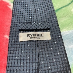 ブルーブラック	RYKIEL	ネクタイ102	ロコネットの画像