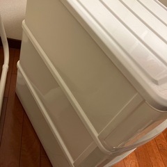 受け取り人決定済み　3段プラスチック衣装ケースの画像