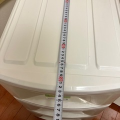 受け取り人決定済み　3段プラスチック衣装ケースの画像