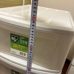 受け取り人決定済み　3段プラスチック衣装ケースの画像