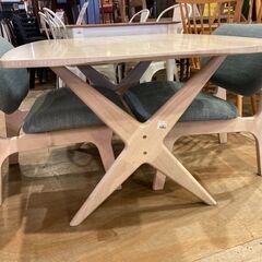 【愛品館 市原店】ニトリ｜リラックスワイド｜ダイニング3点セットの画像