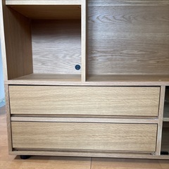 【引っ越しのため、2/8までに引き取り希望です】無印良品　スタッキングキャビネットの画像