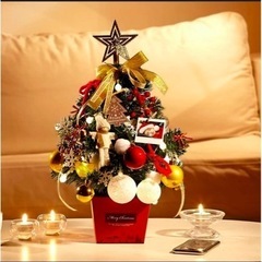 クリスマスツリー 卓上 ミニ 人気 電飾つき 装飾LEDライト