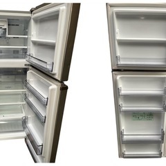 〖倉庫保管品〗　中古　Panasonic　パナソニック　冷蔵庫　2ドア　右開き　NR-B250T　248L　2019年製の画像