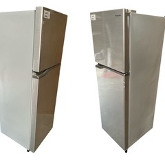 〖倉庫保管品〗　中古　Panasonic　パナソニック　冷蔵庫　2ドア　右開き　NR-B250T　248L　2019年製の画像