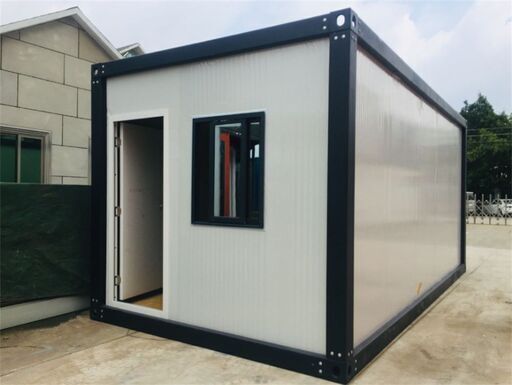 【資材でのご提供】W2000×D3000×H2500㎜ ジャスト約6㎡・3.7畳 2階建て4個セット現地組立 ユニットハウス 簡易ハウ
