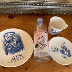 非売品　不思議の国のアリス　食器セット　美品の画像