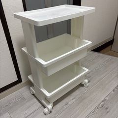 値下げ可！ニトリ　３段　ワゴンの画像