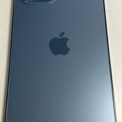 【RKGSF-63 オ】特価！Apple iPhone12 Pro Max 512GB パシフィックブルー MGD63J/A SIMロックなし/DOCOMO 〇/フィルムに欠けあり/中古品の画像