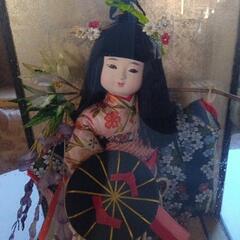 ありがとうございます。日本人形の藤娘の画像