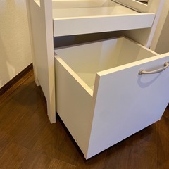 キッチンカウンター　収納　炊飯器
の画像
