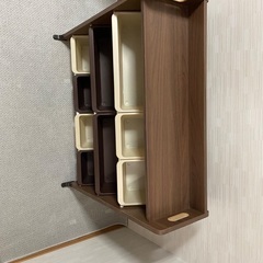 美品　おもちゃ箱　キッズ　ラック　収納の画像