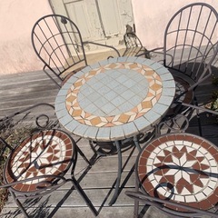 (成約済)テーブルとチェア(セットでなくてもお譲りします)の画像