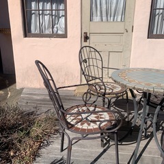 (成約済)テーブルとチェア(セットでなくてもお譲りします)の画像