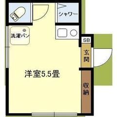 フリーレント賃貸⭐️敷・礼・仲0円⭐️青物横丁駅⭐️角部屋 【キ...