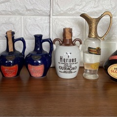 【 お取引中 】お酒 サントリー ブランデー Hermes ヘルメス ALICE アリス MOROZOFF モロゾフ ウオッカ スピリッツ リキュール 特級 ミニチュアボトル 大量 まとめ売り ヴィンテージ品の画像