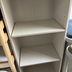一年使用/３段カラーボックス