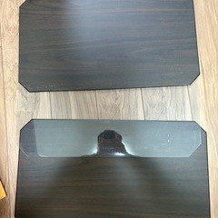 ルミナスライト4段スチールラック　木模様天板つき　元値15,000円以上の画像