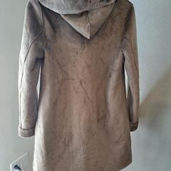 ムートン風コートの画像