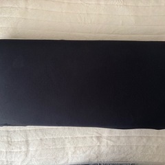 ロングピロー　長い枕　黒　寝具