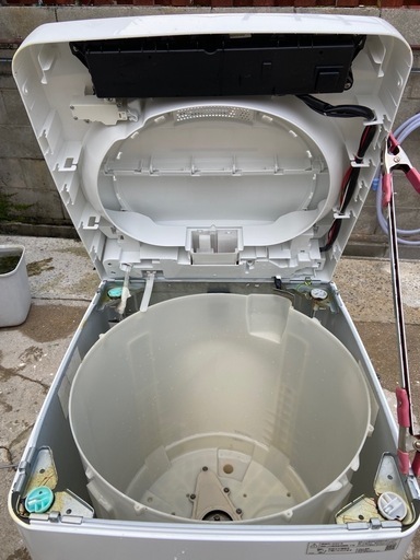送料・設置込み可　洗濯機　7kg SHARP 2022年　【分解クリーニング済み】