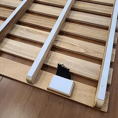 折りたためるすのこマット シングルサイズの画像