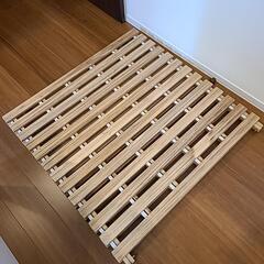 折りたためるすのこマット シングルサイズの画像