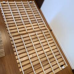 折りたためるすのこマット シングルサイズの画像