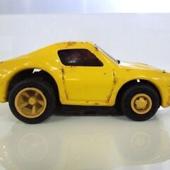 昭和レトロ Tonka ミニカー シボレー カマロ イエロー 日本製 ブリキミニカー オブジェ コレクショントンカ 札幌市 新道東店の画像