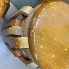 木製チェアの画像