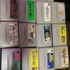 スーパーファミコン＆レアソフトセット 限定セールの画像