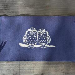 手染め本藍染ランチョマット（小）価格相談の上の画像