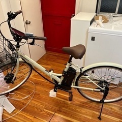 【ほぼ新品】組立完了 電動アシスト付き自転車