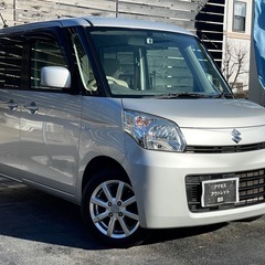 安心の総額表示！車検9年4月21日スズキスペーシア禁煙車そのまま乗って帰れますの画像