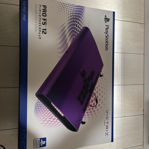 VICTRIX PRO FS-12 パープル コントローラー レバーレス Victrix