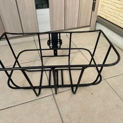自転車　大容量前カゴ