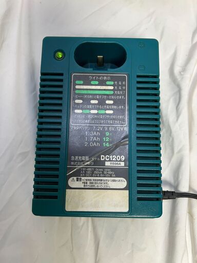 マキタ充電器　中古品　ＤＣ１２０９@15